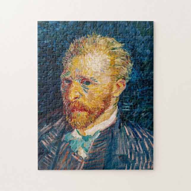 Vincent Van Gogh - Selbstportrait Puzzle (Vertikal)