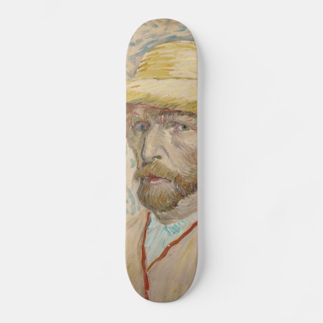 Vincent van Gogh - Selbstportrait Skateboard (Vorderseite)