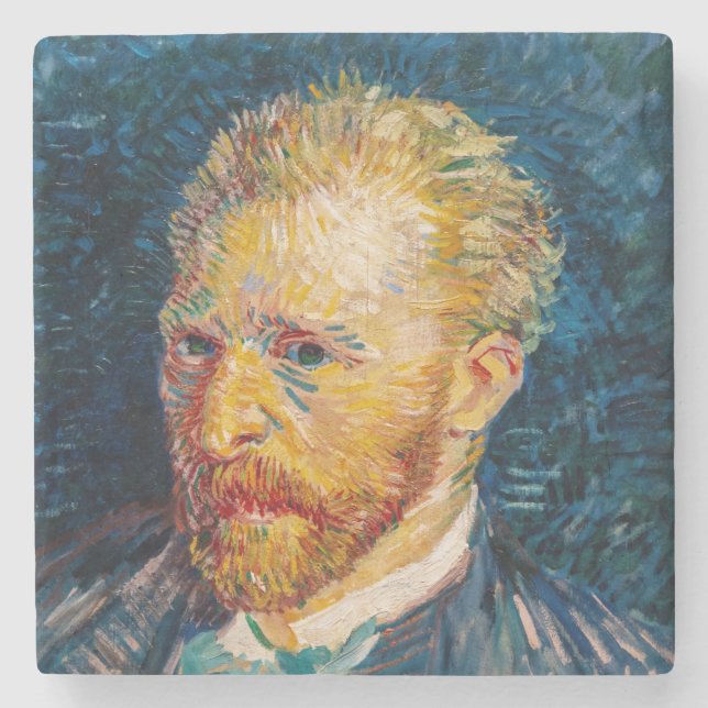 Vincent Van Gogh - Selbstportrait Steinuntersetzer (Vorderseite)