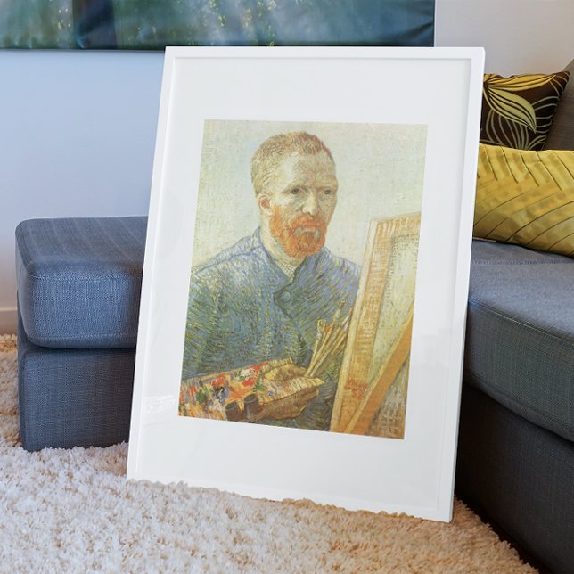 Vincent van Gogh - Selbstportrait vor Easel Poster (Von Creator hochgeladen)