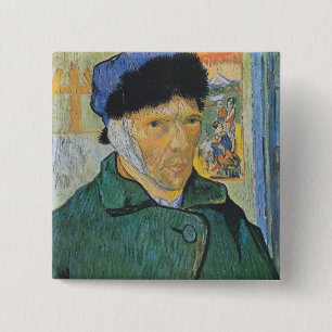 Vincent van Gogh - Selbstporträt Button