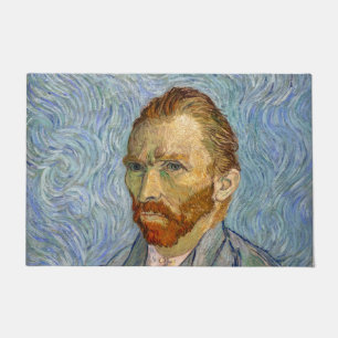 Vincent Van Gogh - Selbstporträt Fußmatte