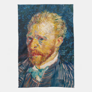 Vincent Van Gogh - Selbstporträt Geschirrtuch