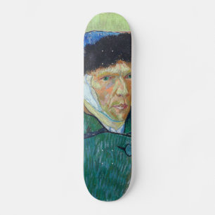 Vincent van Gogh - Selbstporträt mit bandagiertem Skateboard