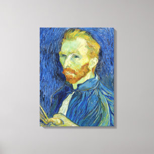 Vincent van Gogh - Selbstporträt mit Palette Leinwanddruck