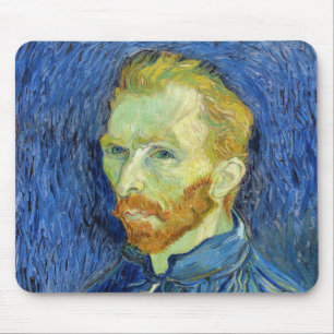 Vincent van Gogh - Selbstporträt mit Palette Mousepad