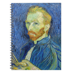 Vincent van Gogh - Selbstporträt mit Palette Notizblock