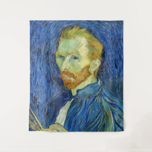 Vincent van Gogh - Selbstporträt mit Palette Wandteppich