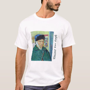 Vincent van Gogh - Selbstporträt mit verbundenem O T-Shirt