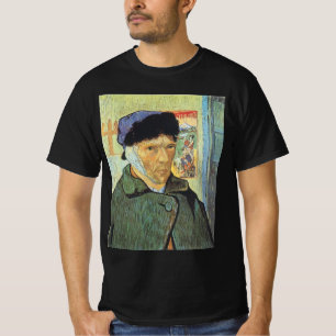 Vincent van Gogh - Selbstporträt mit verbundenem O T-Shirt