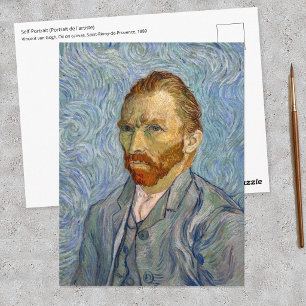Vincent Van Gogh - Selbstporträt Postkarte
