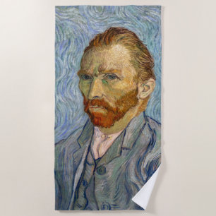 Vincent Van Gogh - Selbstporträt Strandtuch