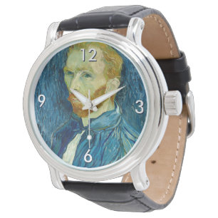 Vincent van Gogh Selbstporträt-Uhr Armbanduhr