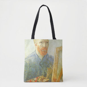 Vincent van Gogh - Selbstporträt vor der Staffelei