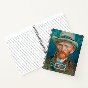 Vincent van Gogh Self Portrait 1887 Fine Art Notizbuch