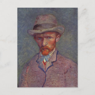 Vincent Van Gogh Self Portrait Anzug Postkarte