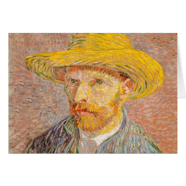 Vincent Van Gogh Self Portrait impressionistisch F (Vorderseite (Horizontal))