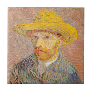 Vincent Van Gogh Self Portrait impressionistisch F Fliese