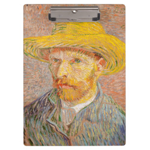 Vincent Van Gogh Self Portrait impressionistisch F Klemmbrett