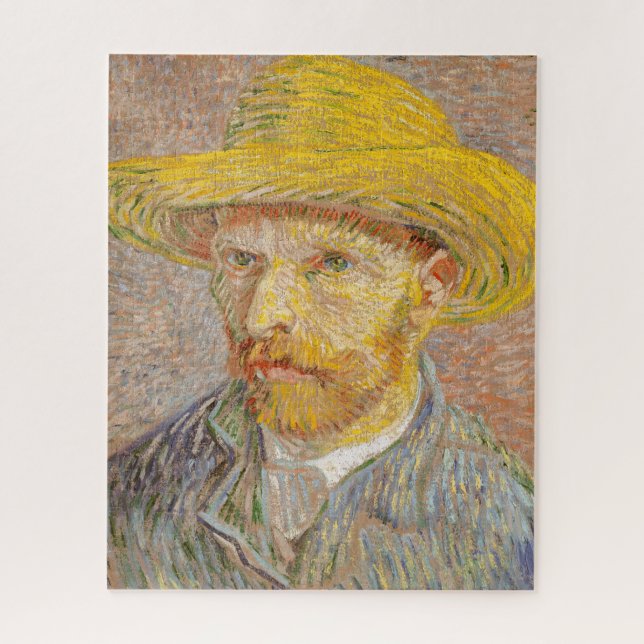 Vincent Van Gogh Self Portrait impressionistisch F Puzzle (Vertikal)