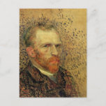 Vincent Van Gogh Self Portrait Postkarte<br><div class="desc">Vincent Van Gogh (30 März 1853 - 29 Juli 1890) war ein niederländischer Post-Impressionist Maler und einer der bekanntesten Künstler aller Zeiten.</div>