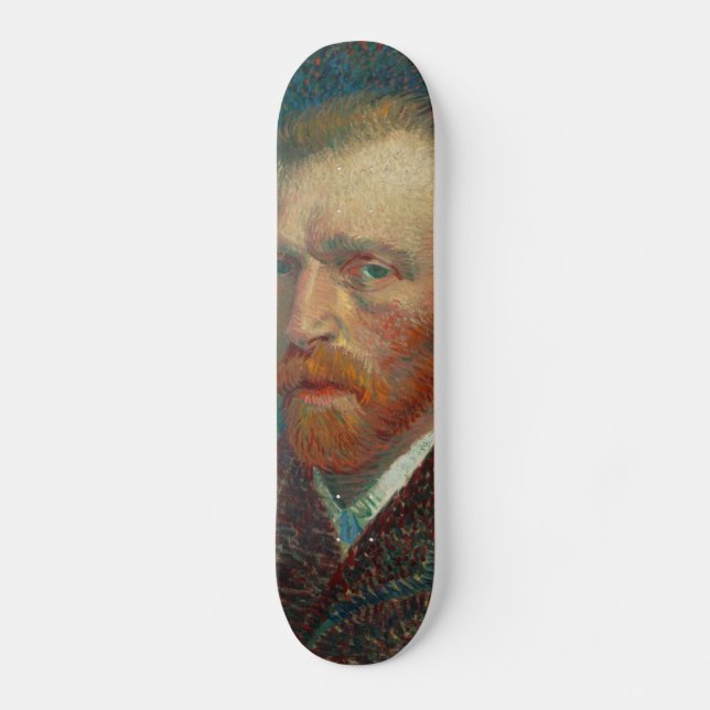 Vincent Van Gogh Self-Portrait Skateboard (Vorderseite)