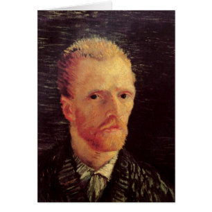 Vincent van Gogh Self Portrait, Vintage Kunst