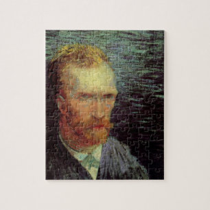 Vincent van Gogh Self Portrait, Vintage Kunst Puzzle