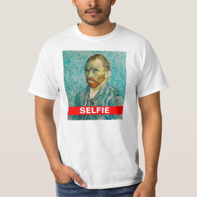 Vincent van Gogh Selfie T - Shirt (Vorderseite)