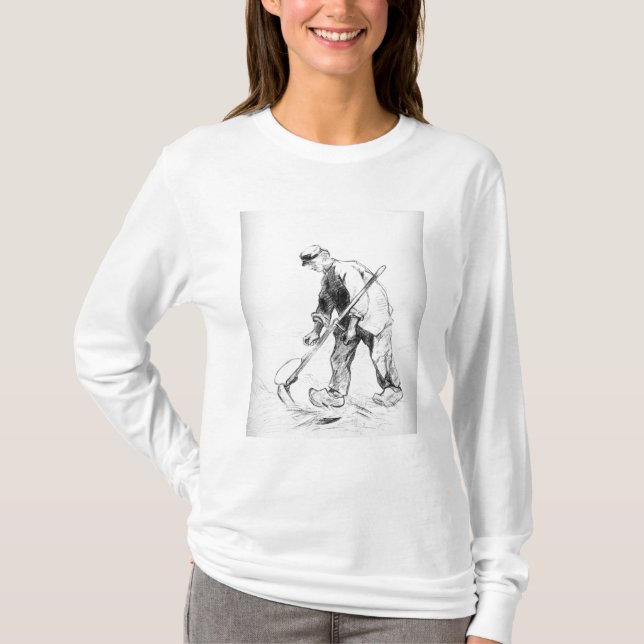 Vincent van Gogh | Sensenmann T-Shirt (Vorderseite)