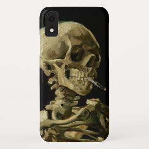 Vincent Van Gogh Skeleton mit einer brennenden Zig Case-Mate iPhone Hülle