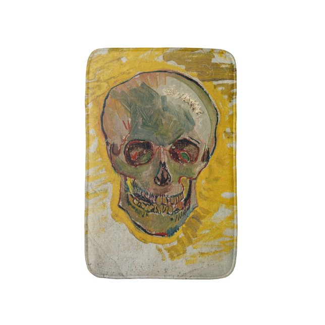 Vincent van Gogh - Skull 1887 #2 Badematte (Vorderseite Vertikal)