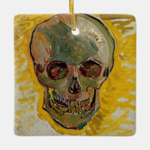 Vincent van Gogh - Skull 1887 #2 Keramikornament