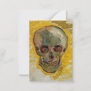 Vincent van Gogh - Skull 1887 #2 Mitteilungskarte