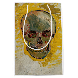 Vincent van Gogh - Skull 1887 #2 Mittlere Geschenktüte