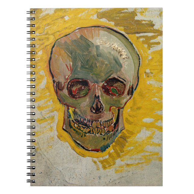 Vincent van Gogh - Skull 1887 #2 Notizblock (Vorderseite)