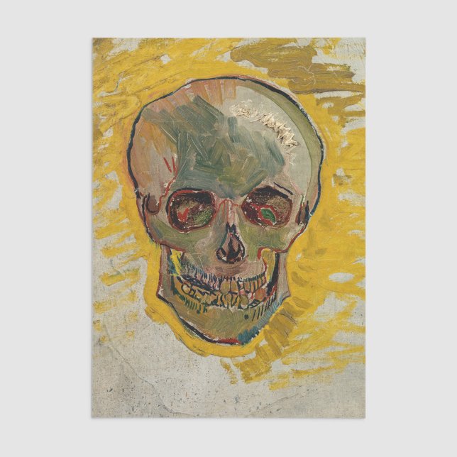 Vincent van Gogh - Skull 1887 #2 Seidenpapier (Von Creator hochgeladen)
