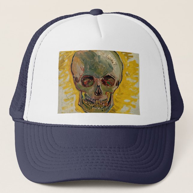 Vincent van Gogh - Skull 1887 #2 Truckerkappe (Vorderseite)