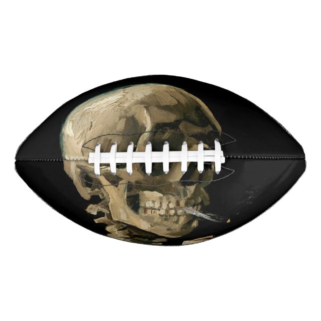 Vincent van Gogh - Skull mit brennender Zigarette Football (Vorderseite)