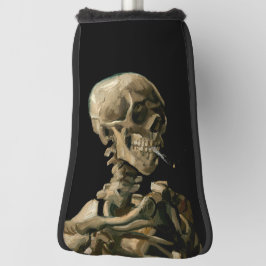 Vincent van Gogh - Skull mit brennender Zigarette Golf Headcover