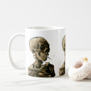 Vincent van Gogh - Skull mit brennender Zigarette Kaffeetasse