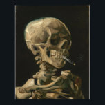 Vincent Van Gogh - Skull mit brennender Zigarette Poster<br><div class="desc">Vincent Van Gogh - Skull mit brennender Zigarette</div>