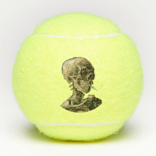 Vincent van Gogh - Skull mit brennender Zigarette Tennisbälle
