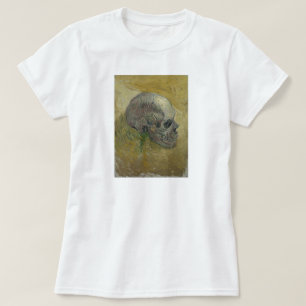 Vincent van Gogh Skull Profil Galerie HD Fine Art T-Shirt