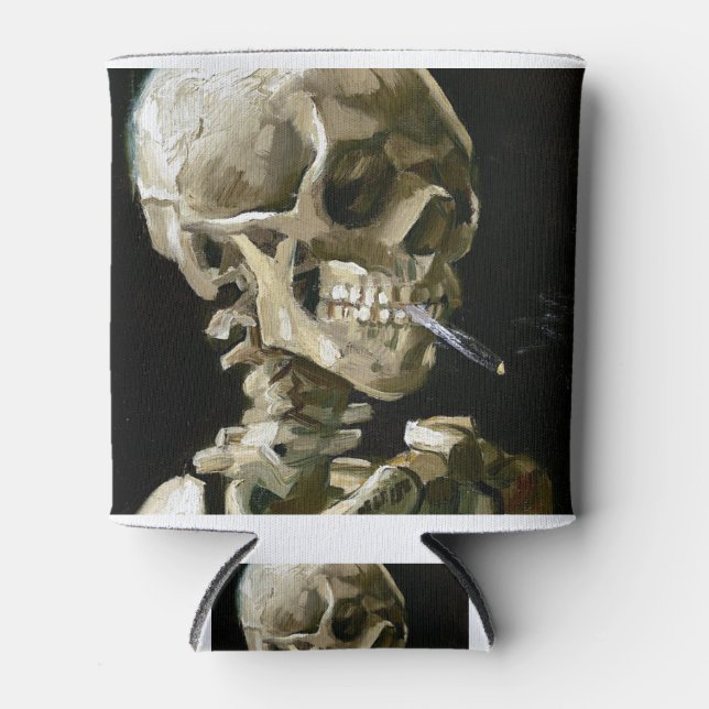 Vincent van Gogh Smoking Skeleton Dosenkühler (Vorderseite)
