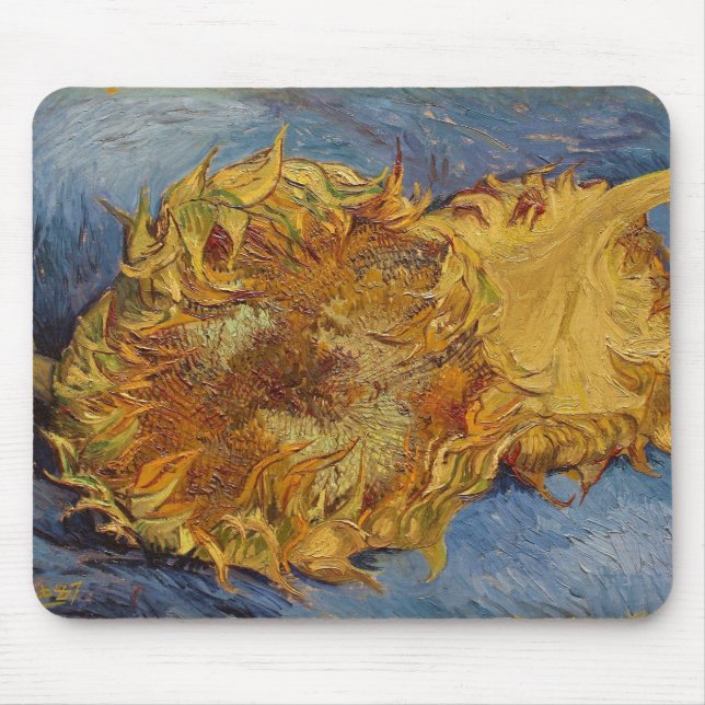 Vincent van Gogh| Sonnenblumen, 1887 Mousepad (Vorne)