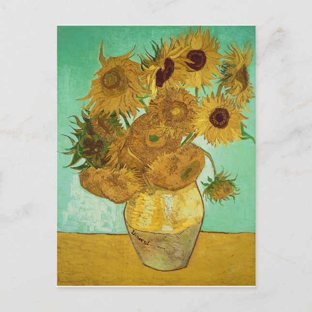 Vincent van Gogh | Sonnenblumen, 1888 Postkarte (Vorderseite)