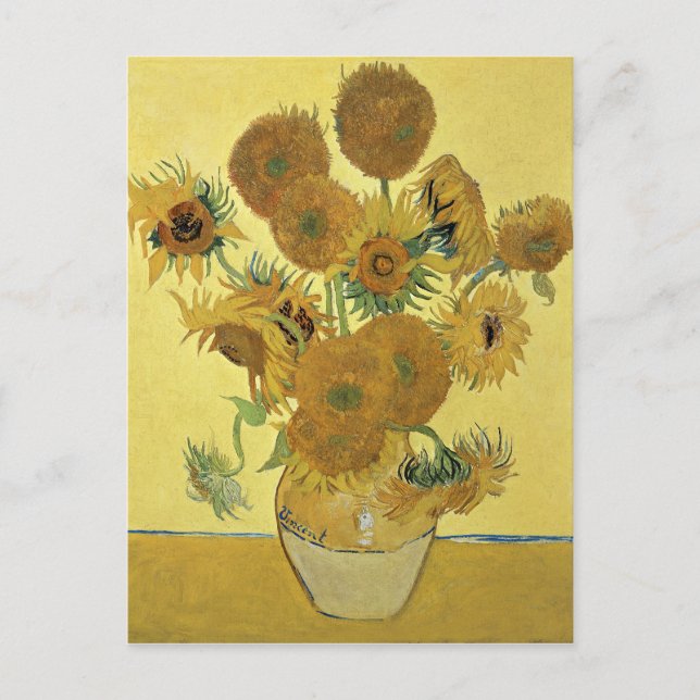 Vincent van Gogh | Sonnenblumen, 1888 Postkarte (Vorderseite)