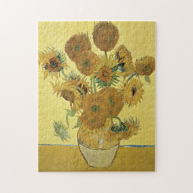 Vincent van Gogh | Sonnenblumen, 1888 Puzzle (Vertikal)