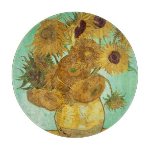 Vincent van Gogh   Sonnenblumen, 1888 Schneidebrett